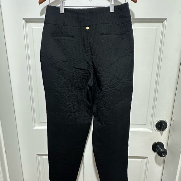 ANTIK BATIK Bianca belted crepe de chine tapered pants size Small 38 - Picture 3 of 9